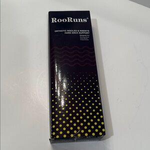 Black and Yellow Orthotic Insoles